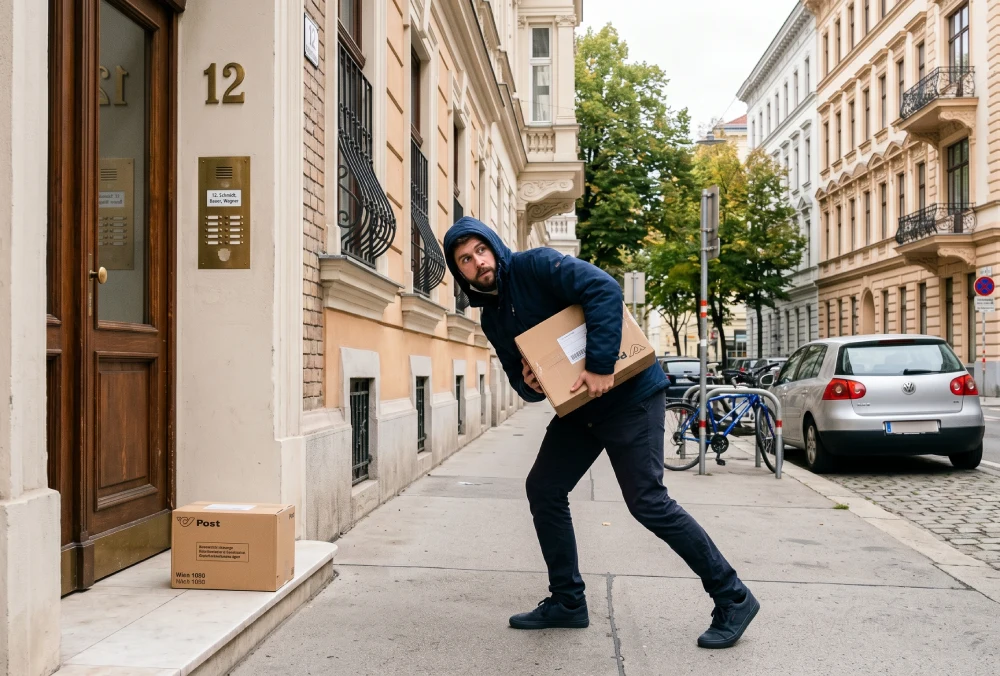 Paketdiebstahl Wien – typische Risiken und wirksame Schutzmaßnahmen